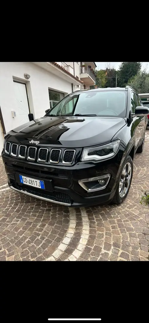 Jeep Compass Compass 2.0 mjt Limited 4wd 170cv auto my19 Nero - 1