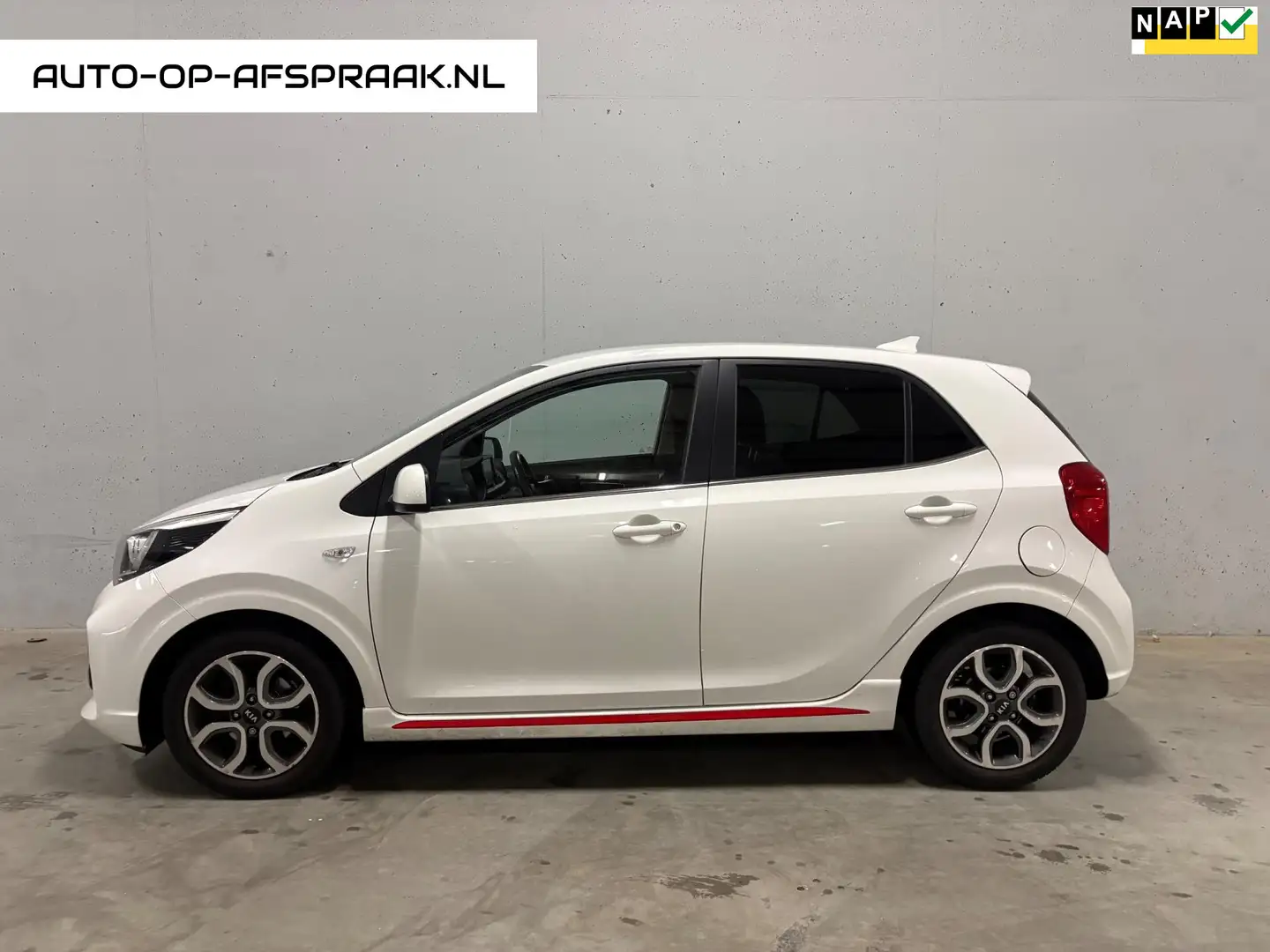 Kia Picanto 1.0 MPi GT-Line Edition Navi Leer Camera 5drs. Air Blanc - 1