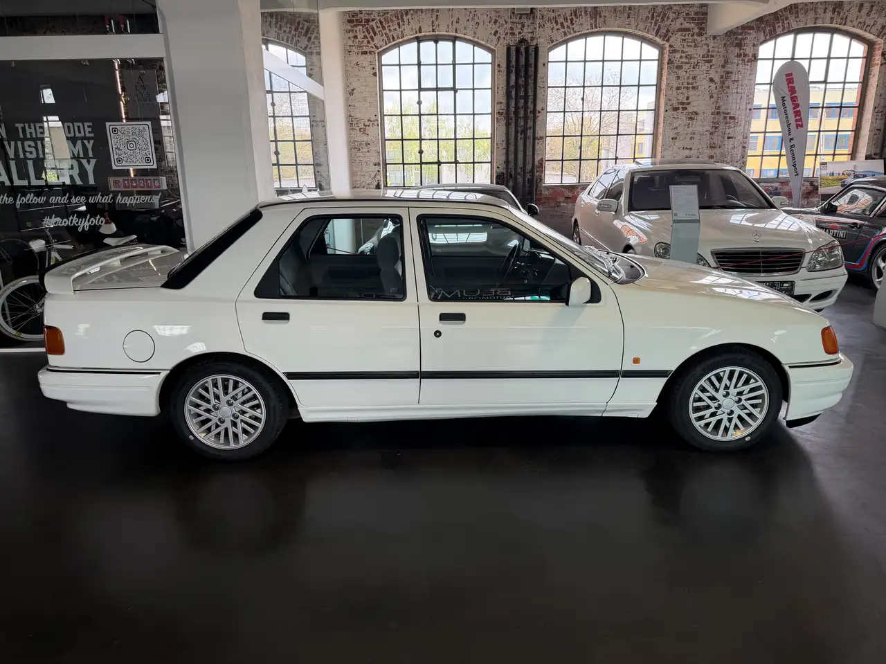 Ford Sierra Cosworth, 2.0 Turbo, orig. 45tkm, SH, G-Kat, foto 2
