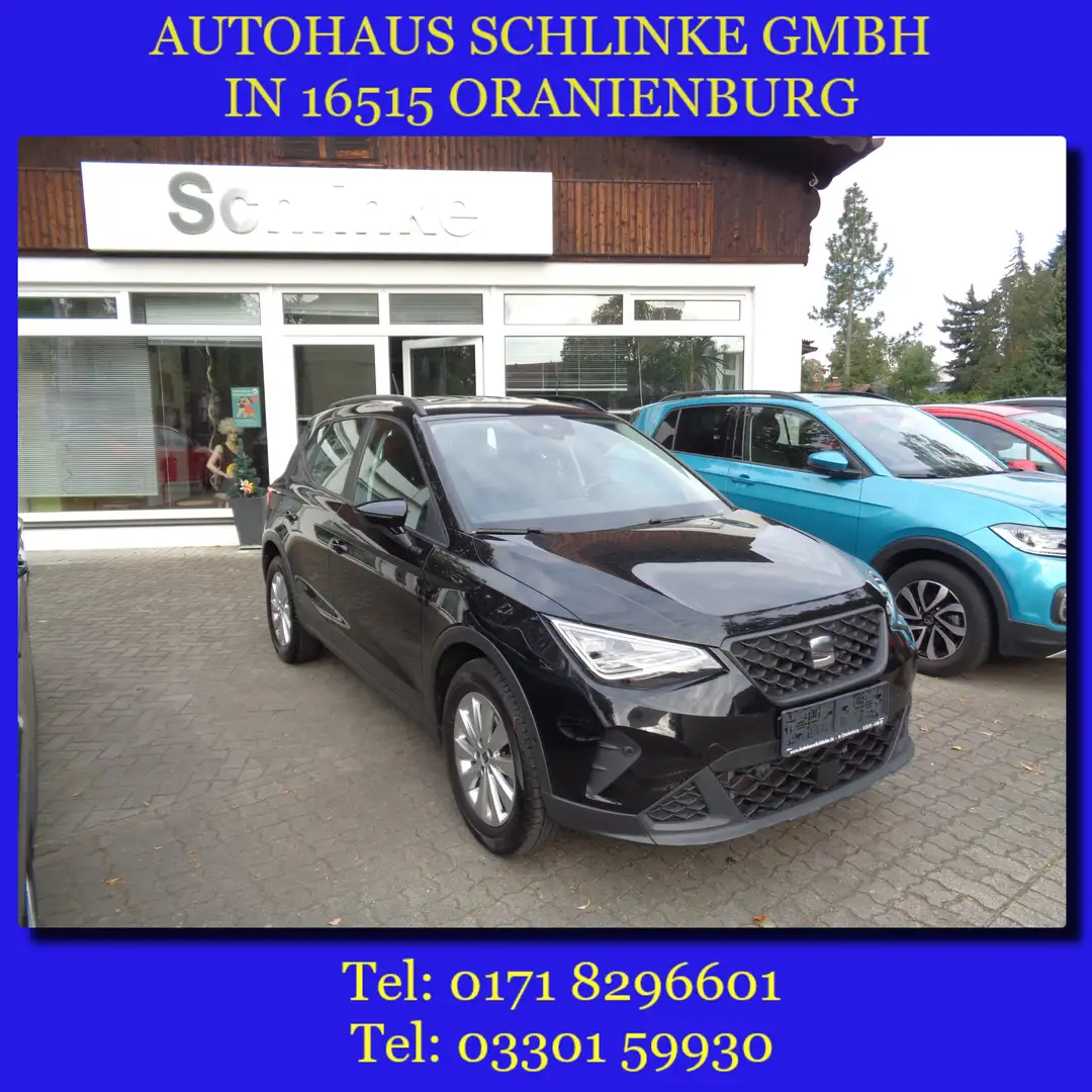 SEAT Arona Style 1.0TSI DSG PDC SHZ NAVI SML RFK GJR LED BT Schwarz - 1