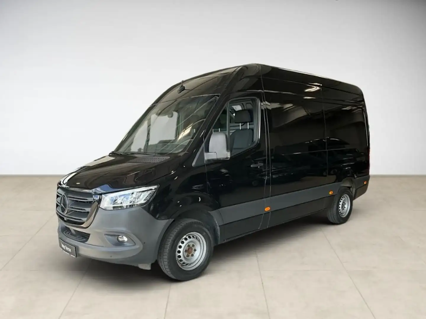 Mercedes-Benz Sprinter 316 CDI Hochdach SpurW LED KlimaA AHK Noir - 1