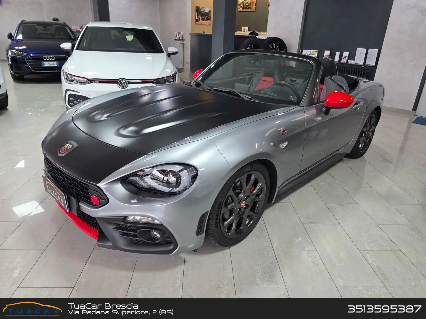 Abarth 124 Spider Abarth 124 1.4 MultiAir Turbo Scorpione Grau - 1