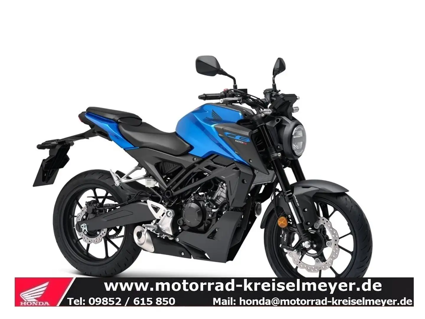 Honda CB 125 Mod.25 sofort verfügbar mit 209,- € Preisvorteil! Blauw - 1