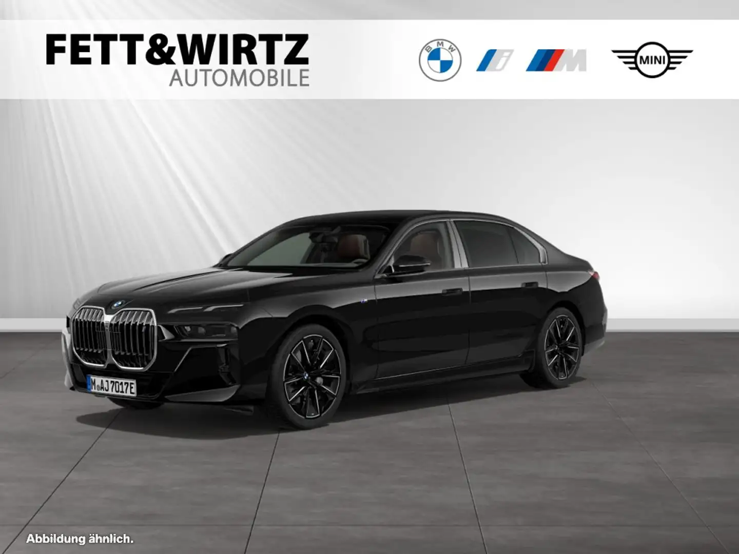 BMW i7 eDrive50 M Sport|LCProf.|DA&PAProf.|B&W Schwarz - 1