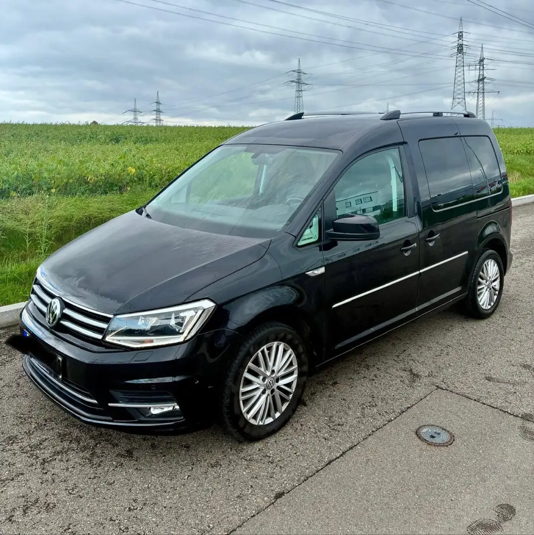 Volkswagen Caddy Highline BMT Schwarz - 1