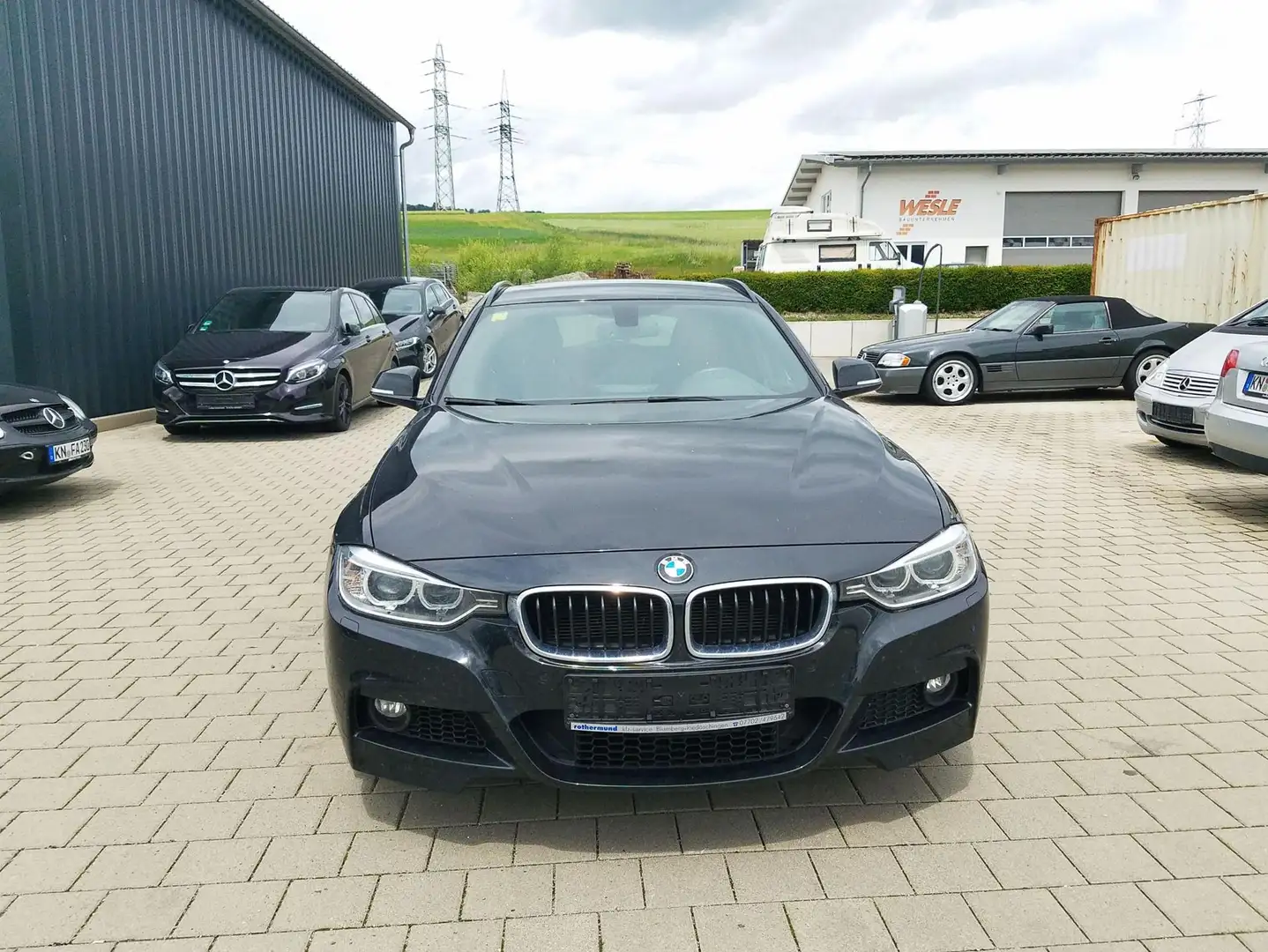 BMW 335 d, Touring, xDrive, Navi, Klima, M-Paket, Bi-Xe... Schwarz - 2