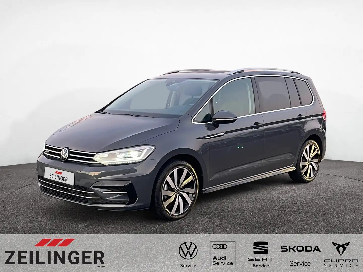 Volkswagen Touran Highline TSI DSG|R-Line|AHK|el.HECK|7SITZ Grau - 1