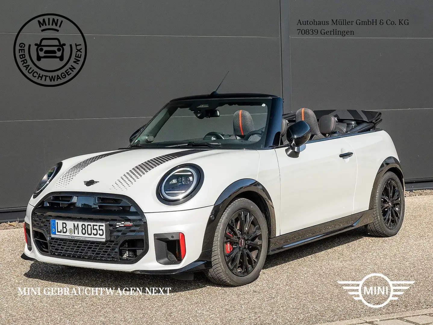 MINI John Cooper Works Cabrio John Cooper Works Cabrio JCW HUD ACC LED SH 1VB Blanco - 1