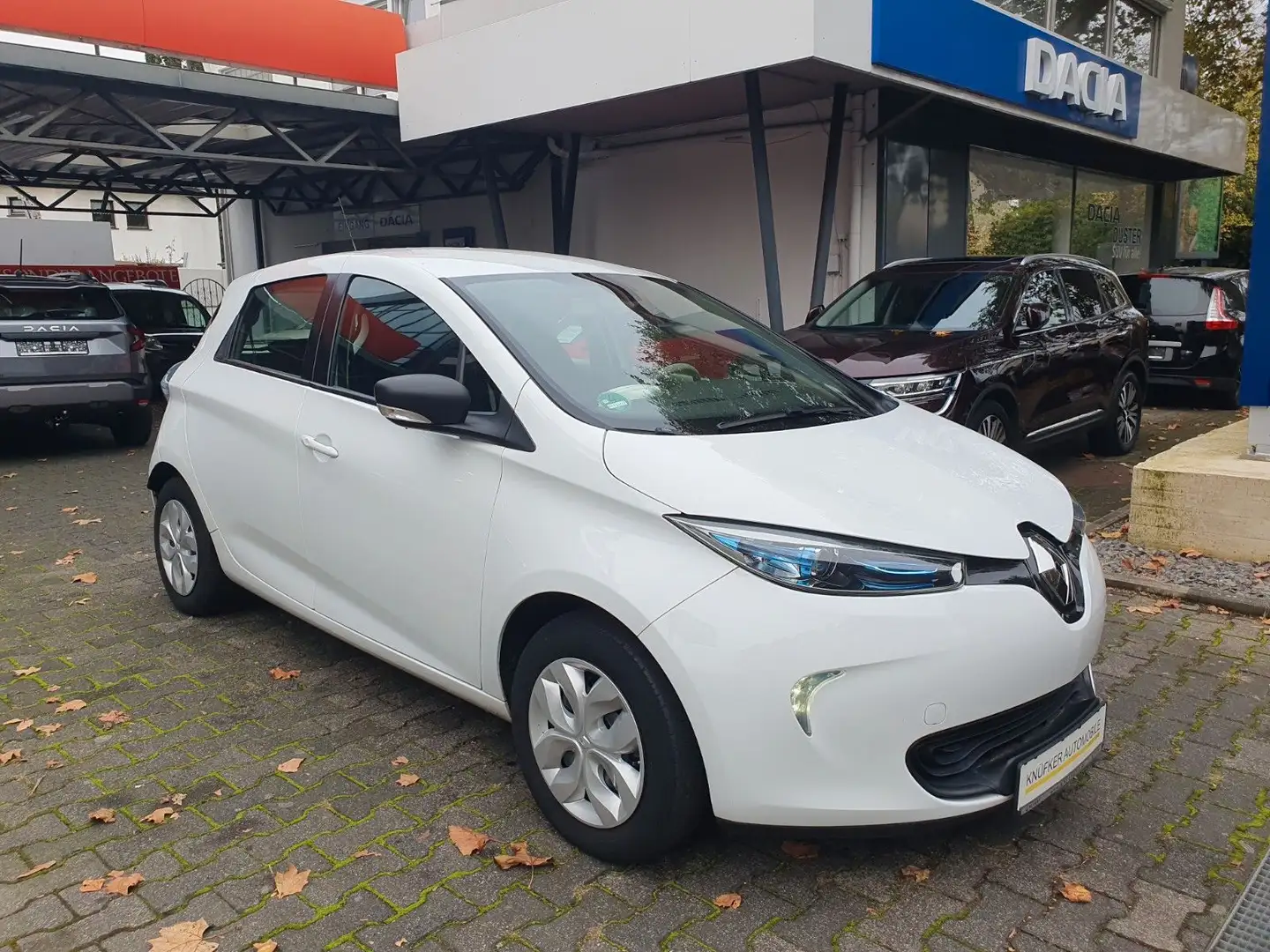 Renault ZOE Life, Klimaaut., Navi, Weiß - 2