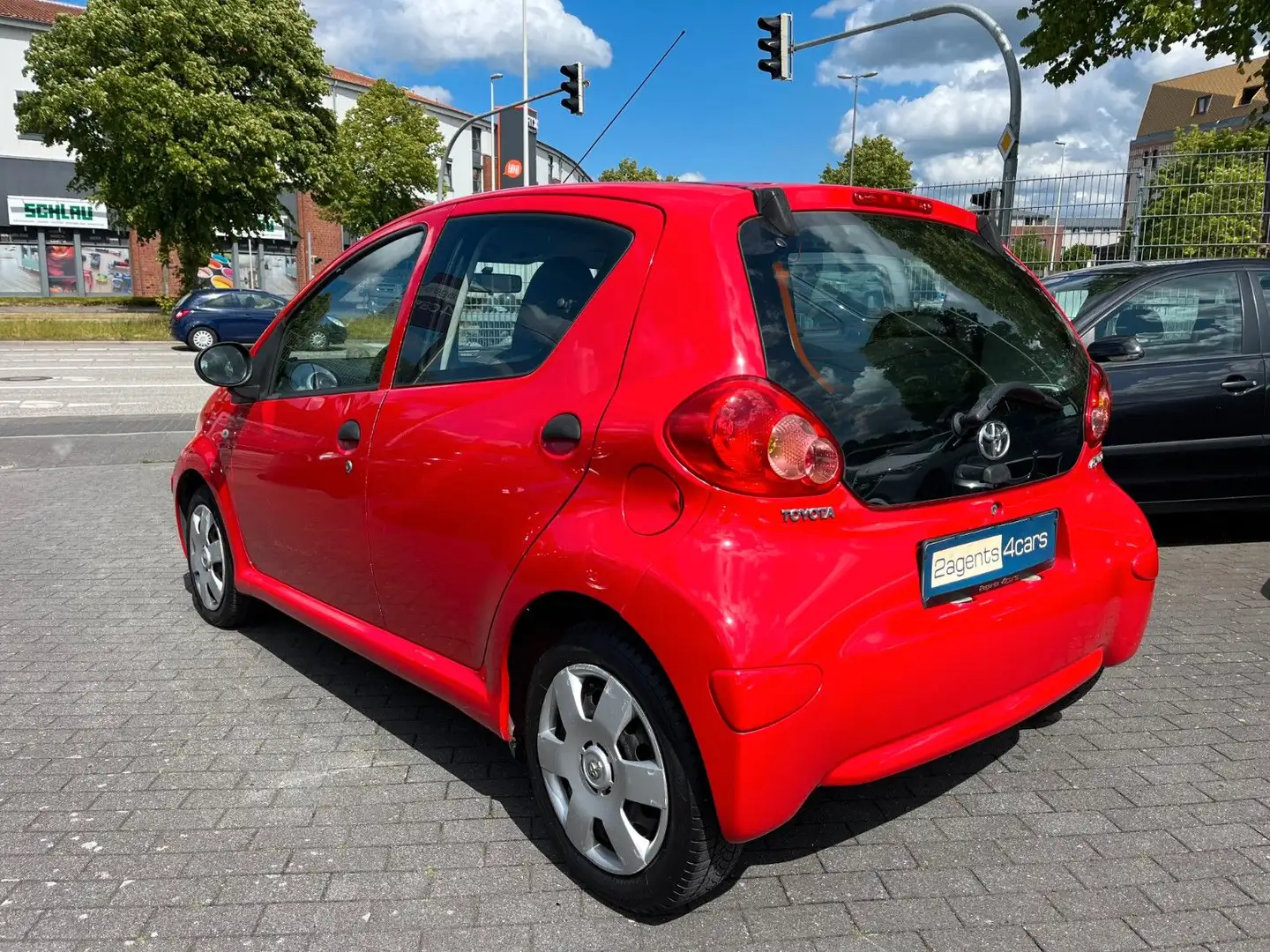 Toyota Aygo AYGO Basis°Garantie°HU neu°Isofix° Roşu - 2