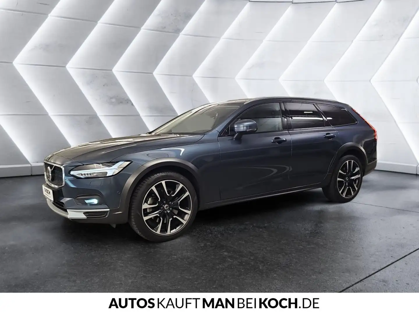 Volvo V90 Cross Country V90 B4 D Cross Country Plus ACC BLIS 360 MEM H&K Bleu - 2
