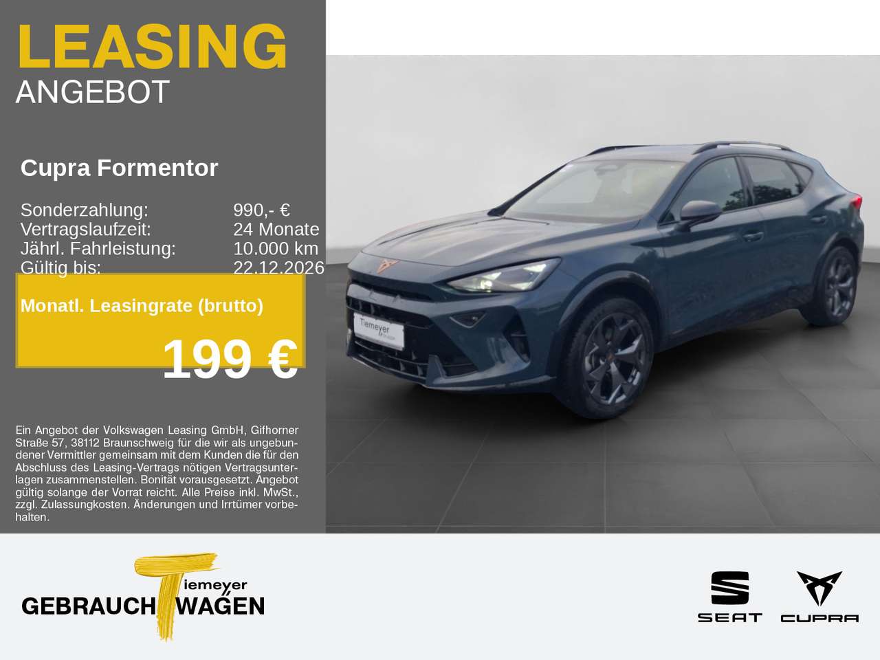 Cupra Formentor 2026
