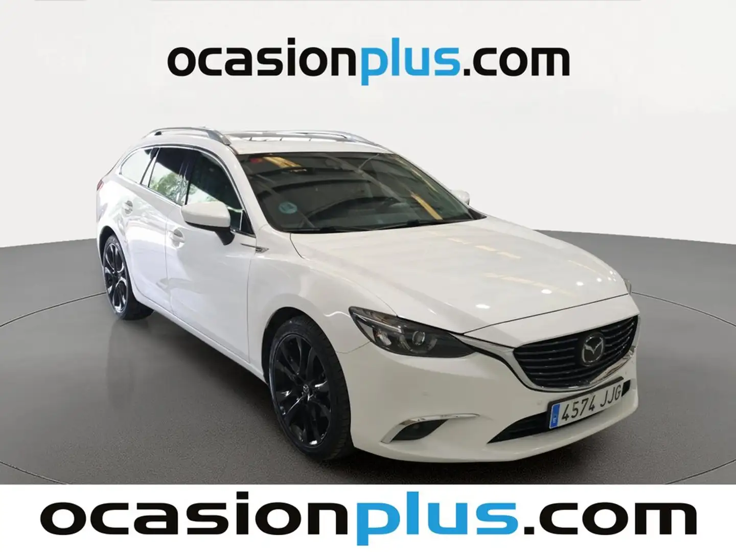Mazda 6 M6 W. 2.2DE Lux.+Prem.Black+Travel+SR(Navi)Aut. 12 Blanco - 2
