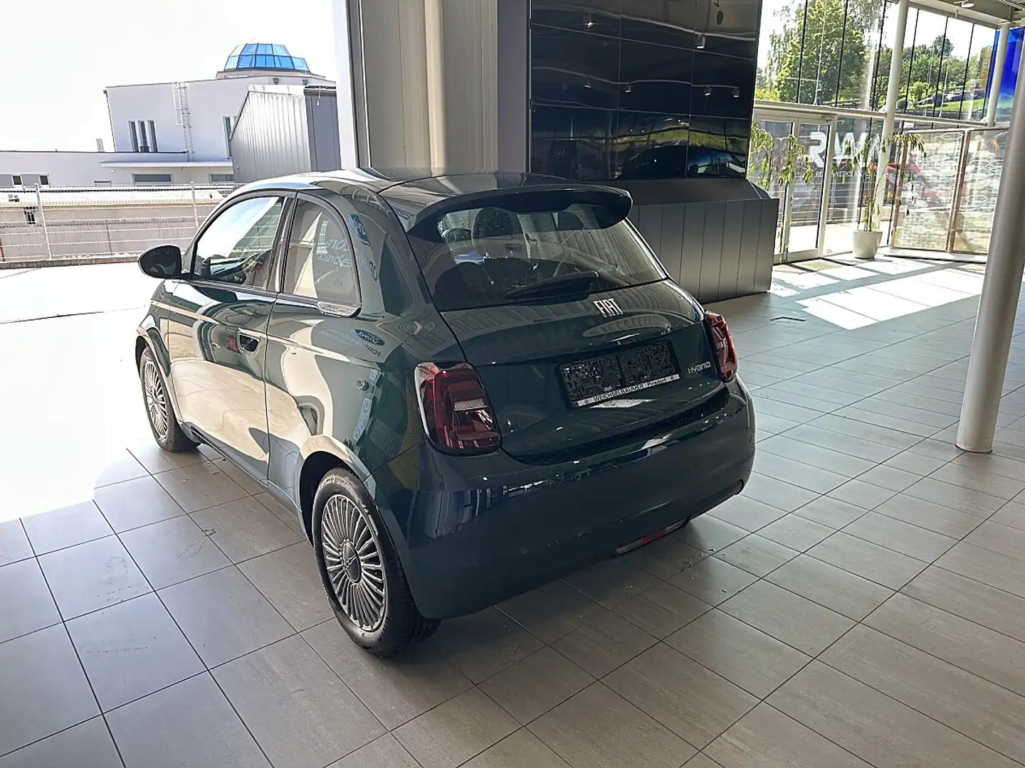 Fiat 500 Hatchback Hybrid Torino Grün - 2