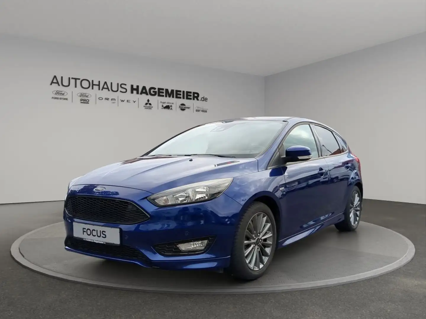 Ford Focus ST-Line 1.5 Ecoboost Bleu - 1