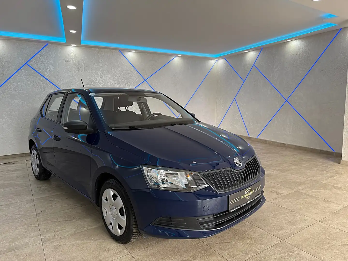 Skoda Fabia Active 1,0*KLIMA*1.BESITZ* Blau - 1