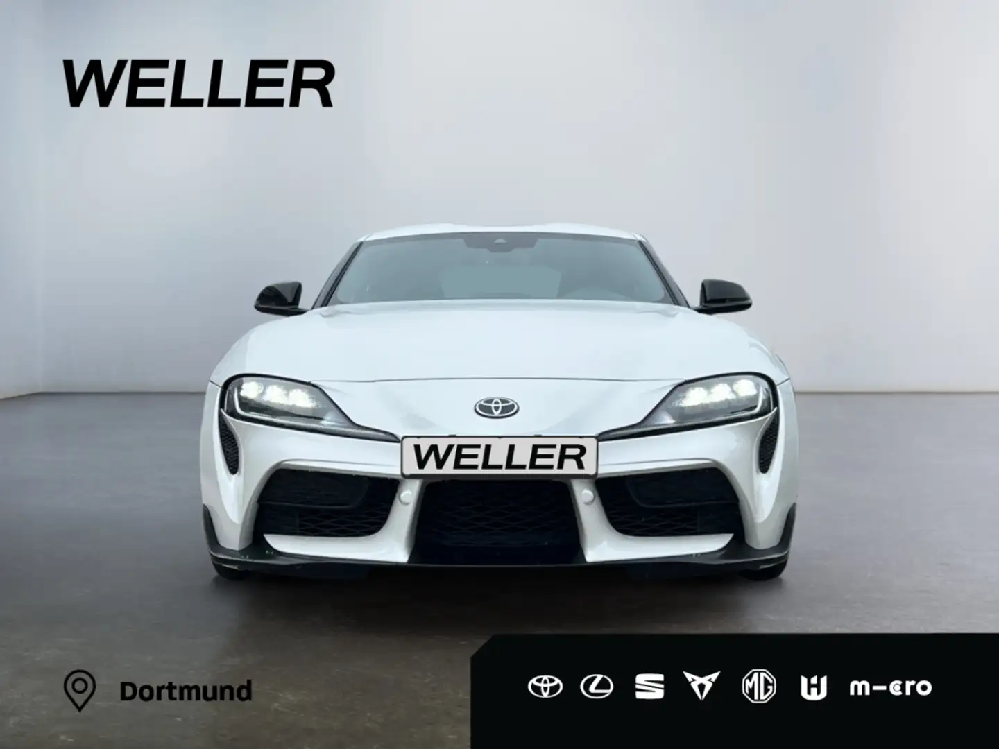 Toyota Supra GR 2.0 Dynamic NAVI*APP*CAM*Alu*Alcantara Alb - 2