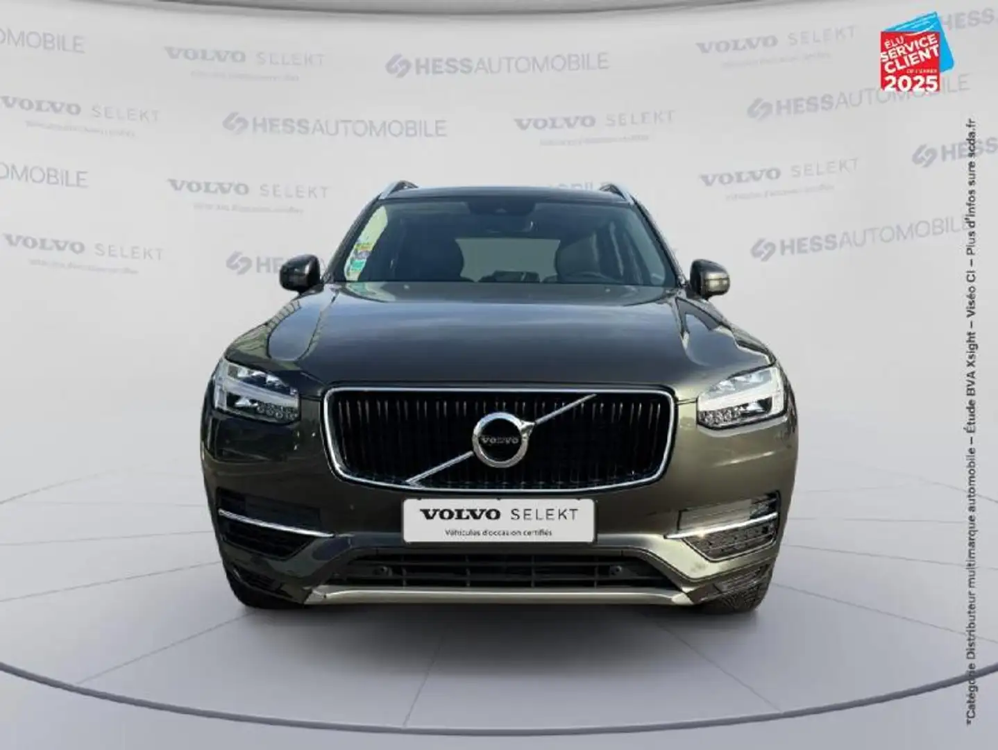Volvo XC90 T8 Twin Engine 303 + 87ch Momentum Geartronic 7 places TOuvrant Camera Grau - 2