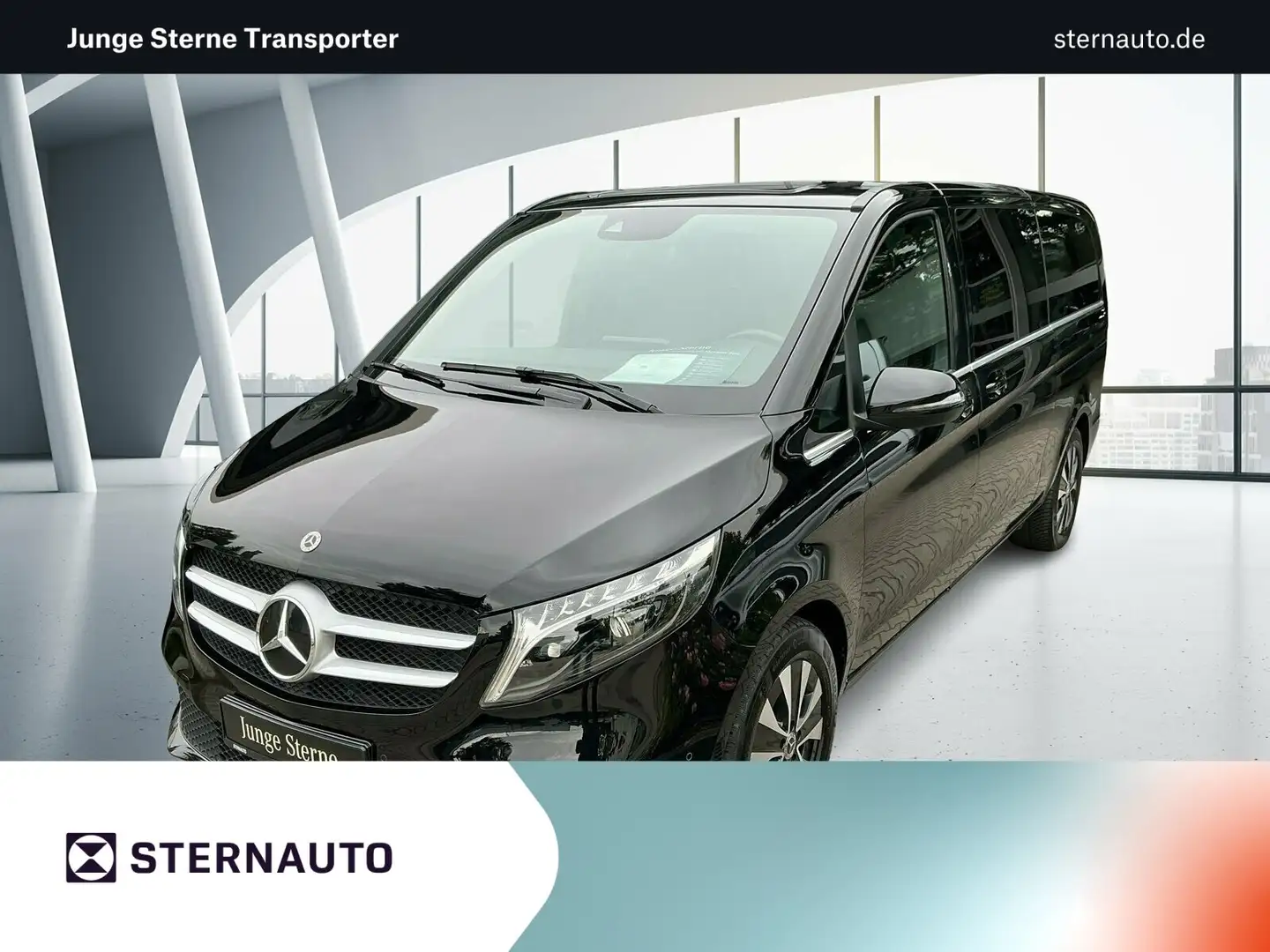 Mercedes-Benz V 300 V 300 d AVANTGARDE Extralang Standhzg/Kamera/ILS Noir - 1