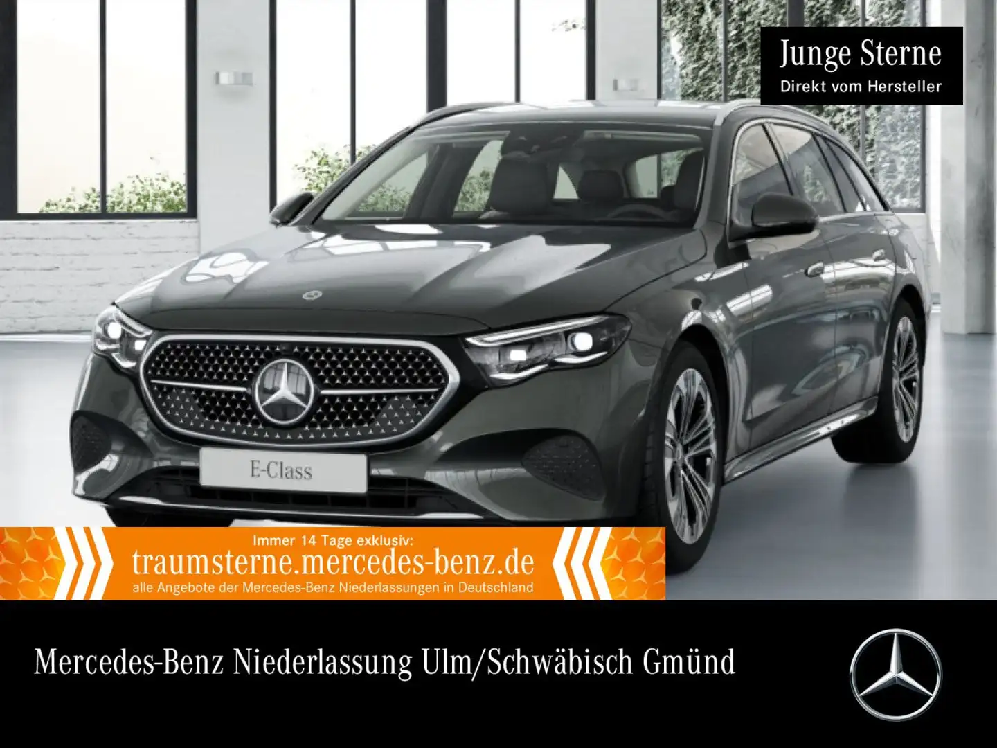 Mercedes-Benz E 300 de T Hybrid Avantgarde Fahrass 360° Distr. Grau - 1