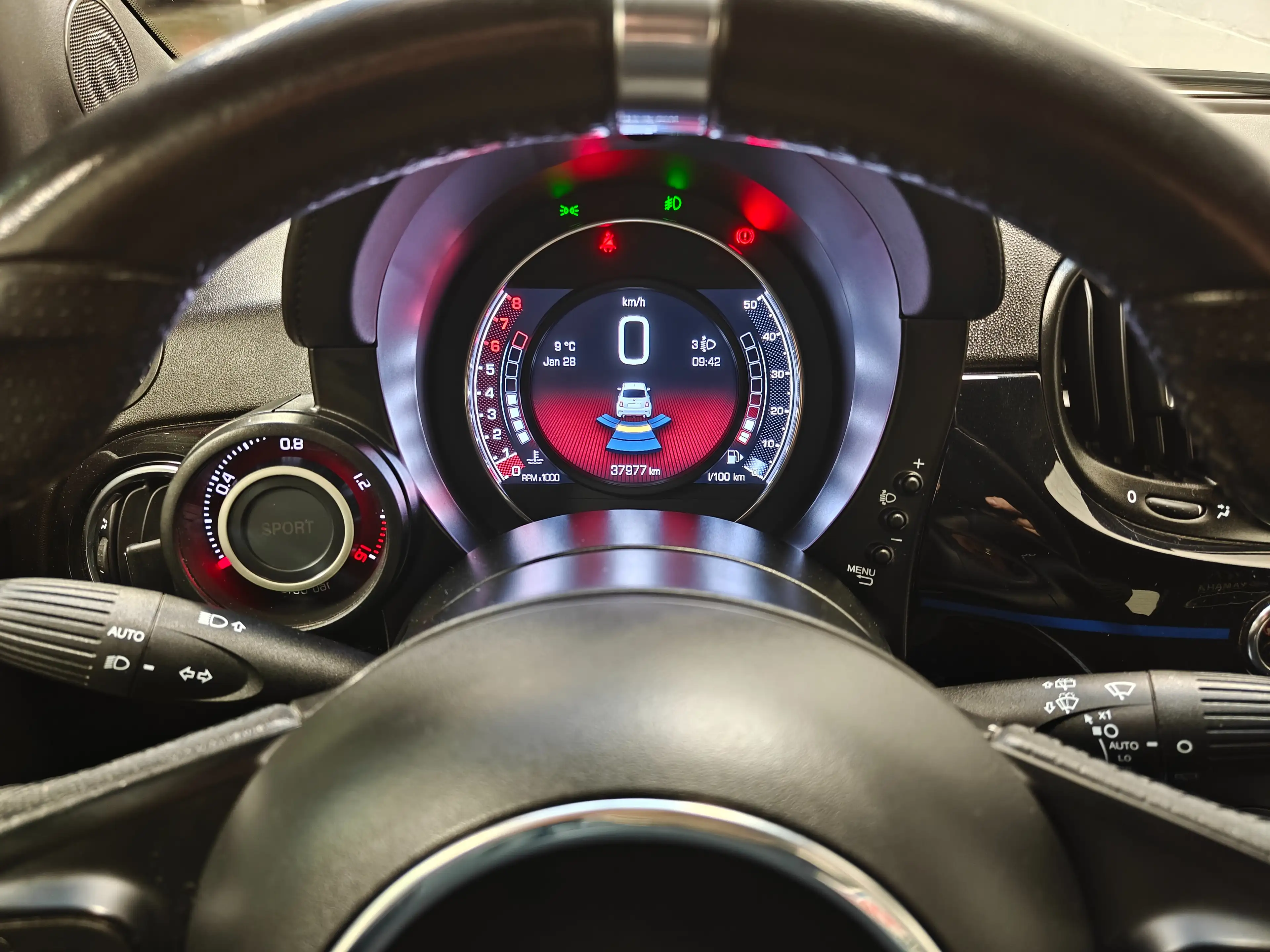 Abarth 595 1.4 T-Jet MonsterEnergyYamaha-1/2000-Apple Carplay — photo 11