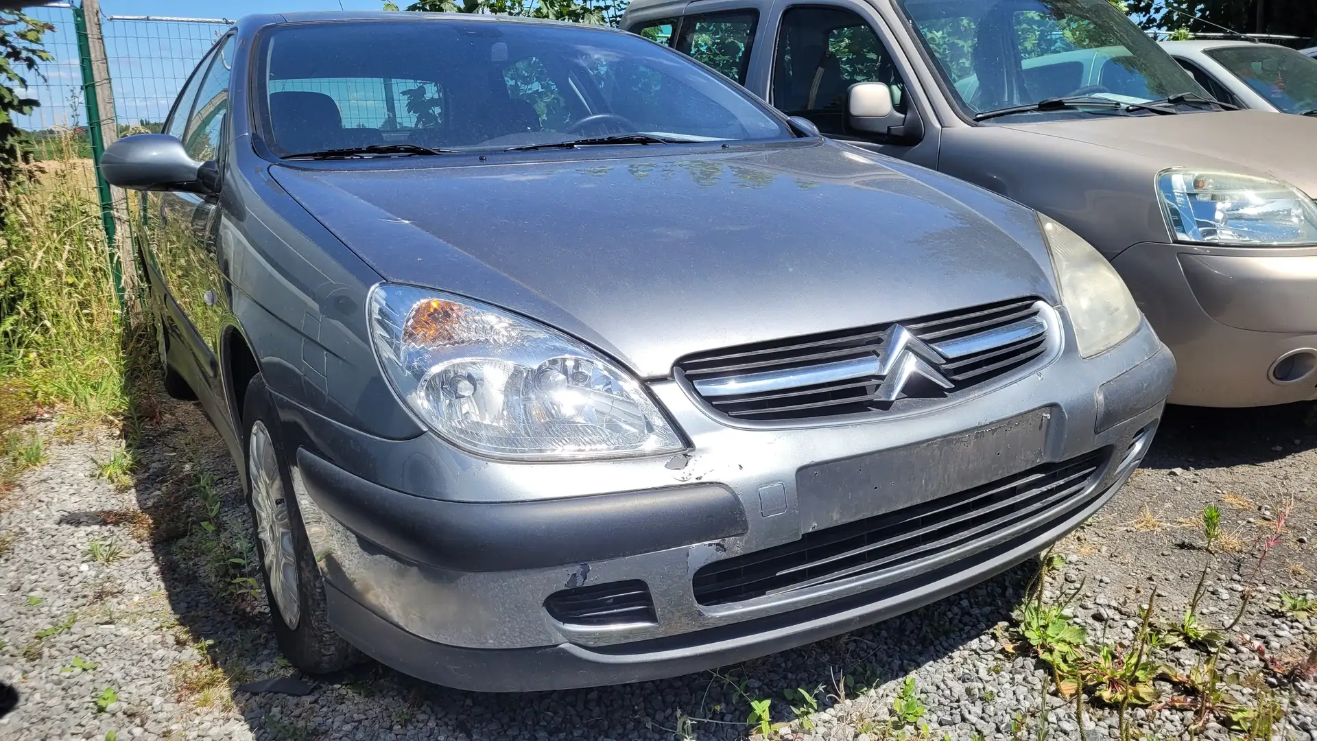 Citroen C5 1.8i 96000km AIRCO euro 4 2003 Gris - 2