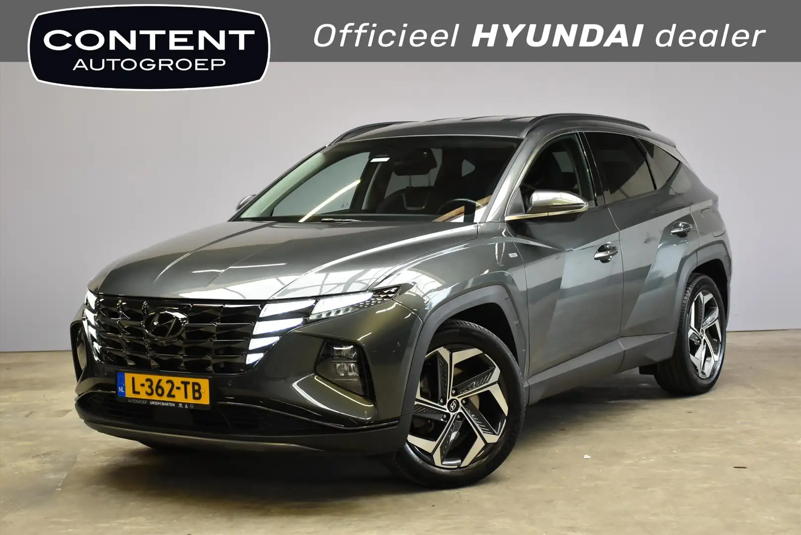 Hyundai TUCSON 1.6 T-GDi 48V 150pk Aut. Premium | 360 Camera | St Grijs - 1