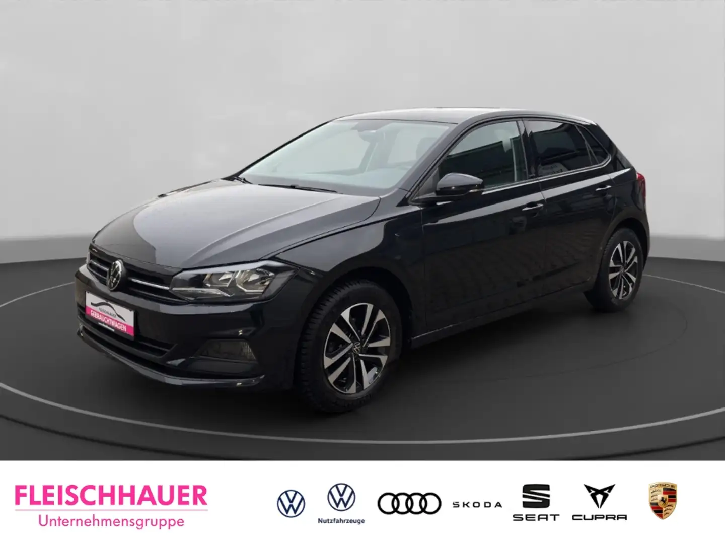 Volkswagen Polo VI 1.0 United Sitzheizung Climatronic Schwarz - 1