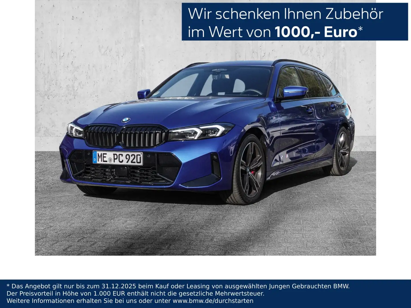 BMW 320 d xDrive MSport HuD H/K DA Prof PA+ Blau - 1
