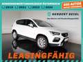 SEAT Ateca STYLE 2,0 TDI DSG *TEILLEDER / VOLL-LED / NAVI / AHV & KAMERA / ACC / BEATS / KEYLESS* Weiß - thumbnail 1