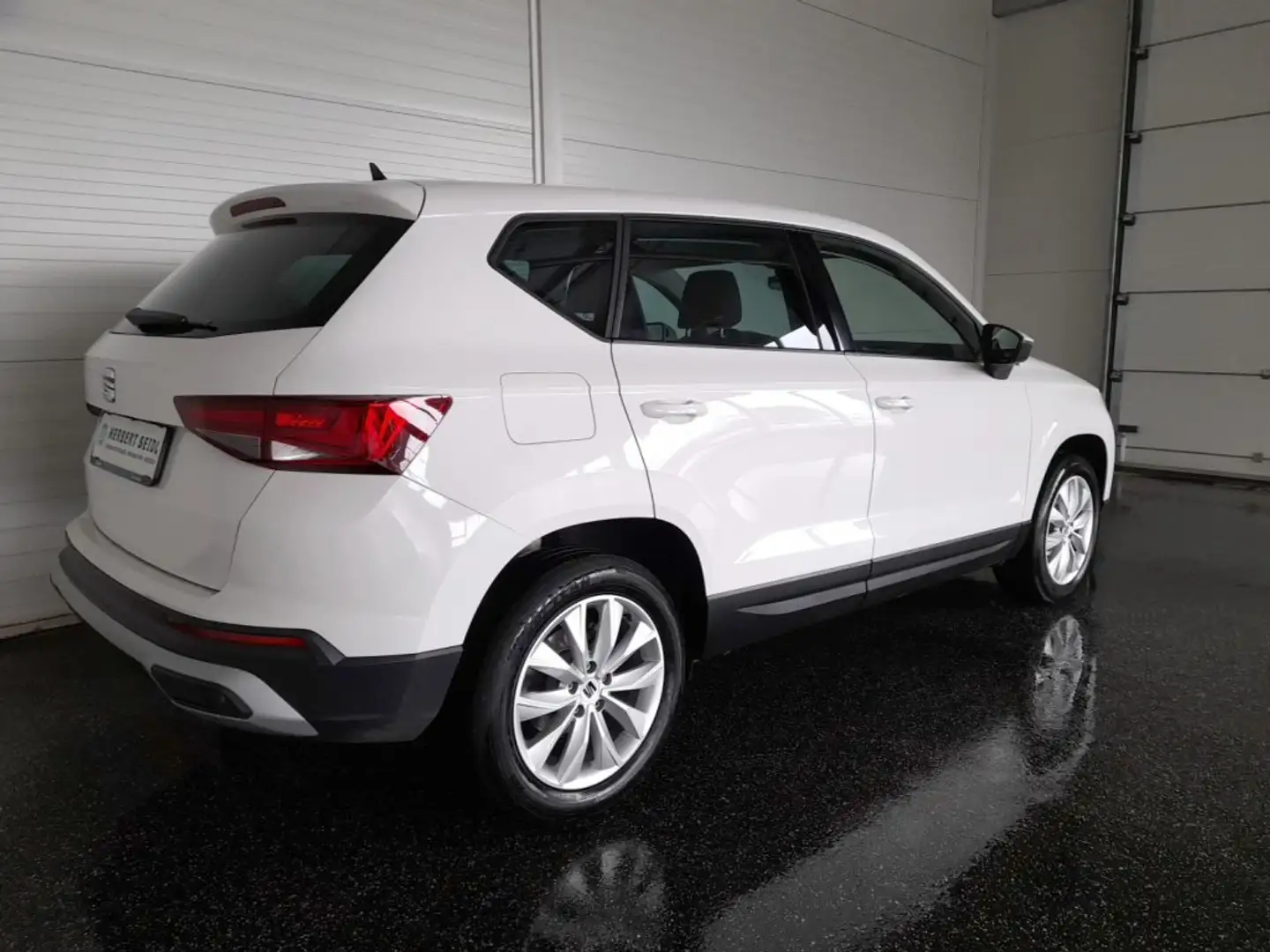 SEAT Ateca STYLE 2,0 TDI DSG *TEILLEDER / VOLL-LED / NAVI / AHV & KAMERA / ACC / BEATS / KEYLESS* Weiß - 2