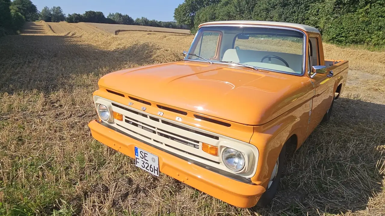 Ford F 100 PickUp ShortBed, Automatik, H-Zul, Frame Off Rest., foto 2