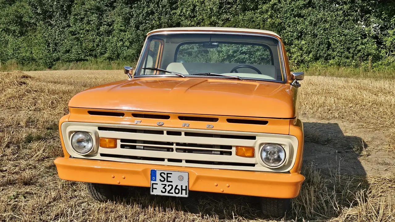 Ford F 100 PickUp ShortBed, Automatik, H-Zul, Frame Off Rest., foto 9