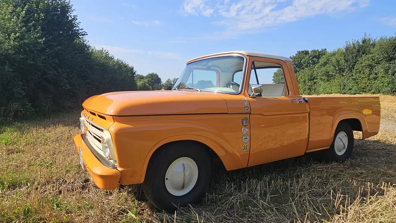 Ford F 100 PickUp ShortBed, Automatik, H-Zul, Frame Off Rest., foto 3