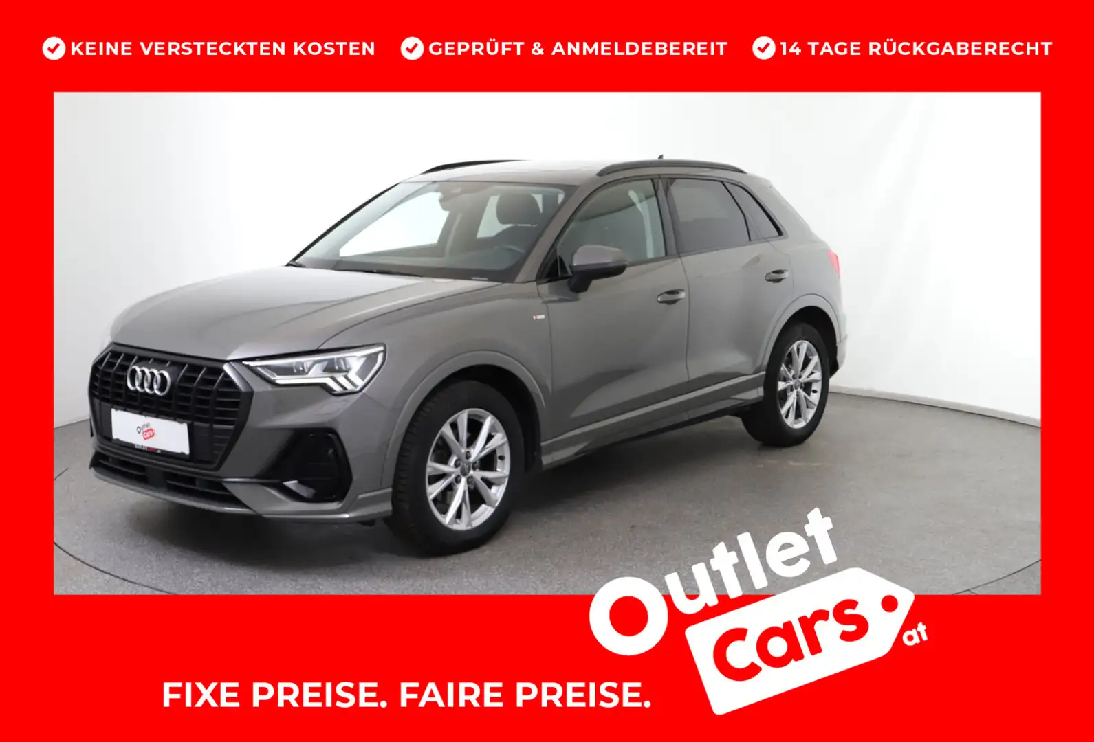 Audi Q3 35 TFSI S line exterieur Grijs - 1