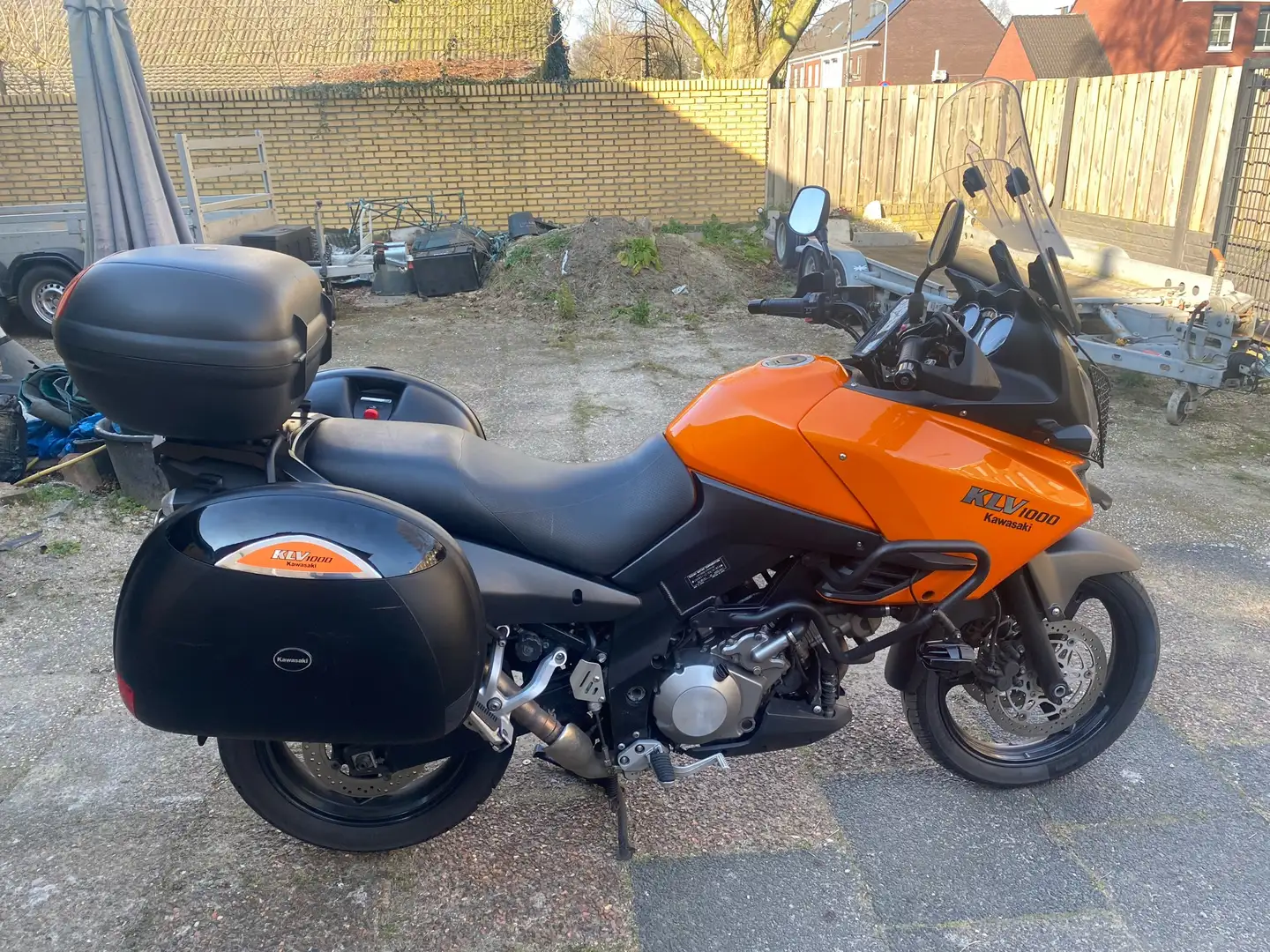 Kawasaki KLV 1000 KLV1000 Oranje - 1
