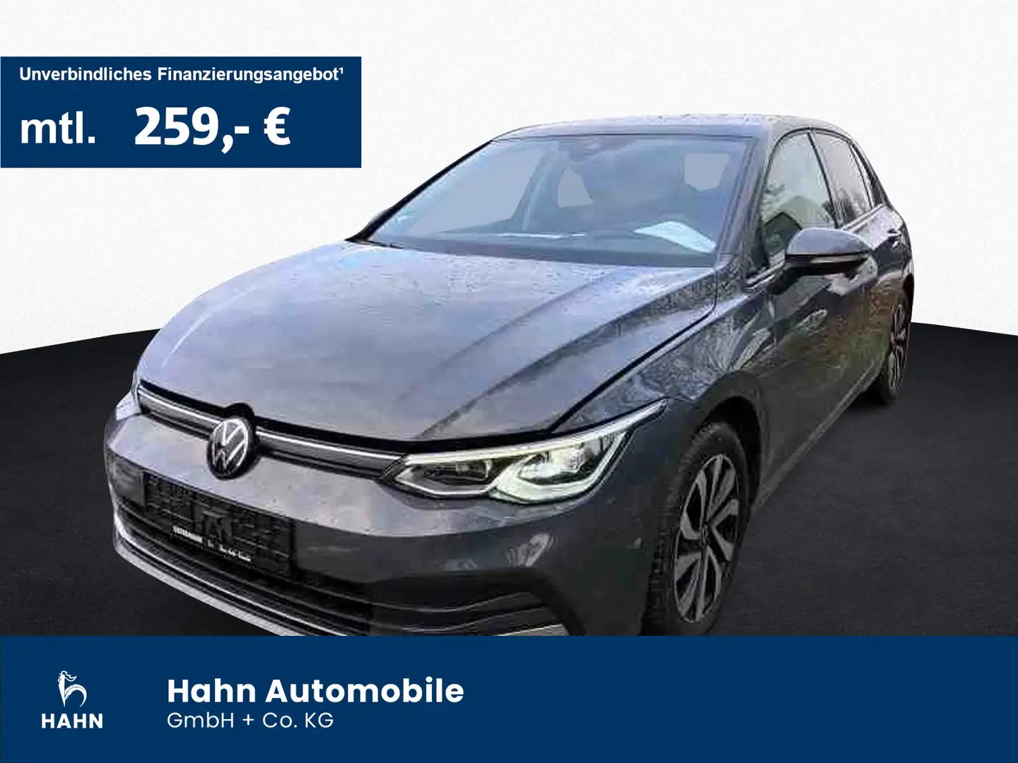 Volkswagen Golf VIII 1.5TSI Active LED Navi Standh HUD ACC Grau - 1