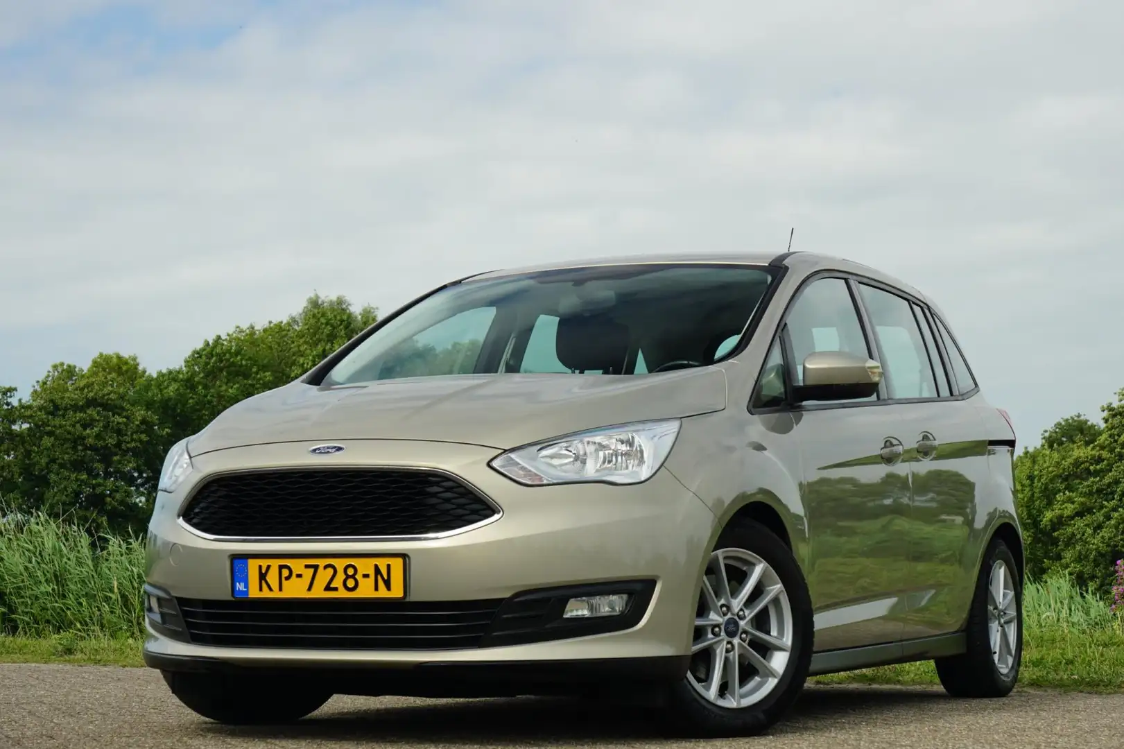 Ford Grand C-Max 1.0 Ecoboost 125pk Titanium 7pers - Tectonic Silve Grijs - 2