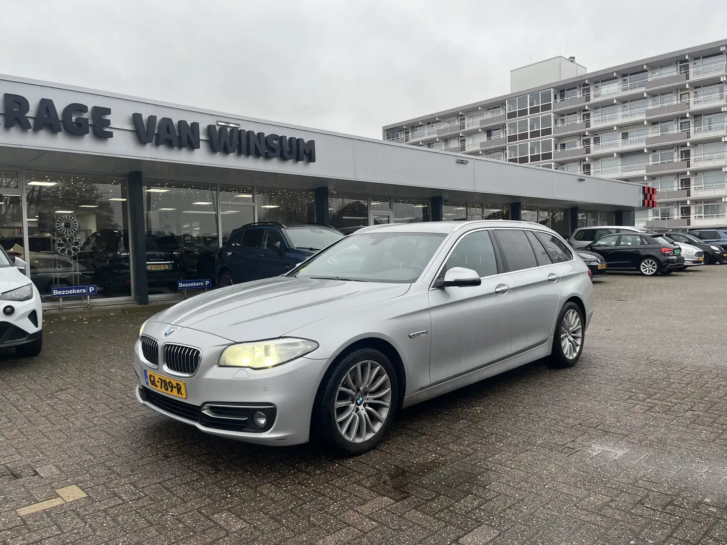 BMW 518 5-serie Touring 518d Luxury Edition Pdc Lmv Cruise Gris - 1