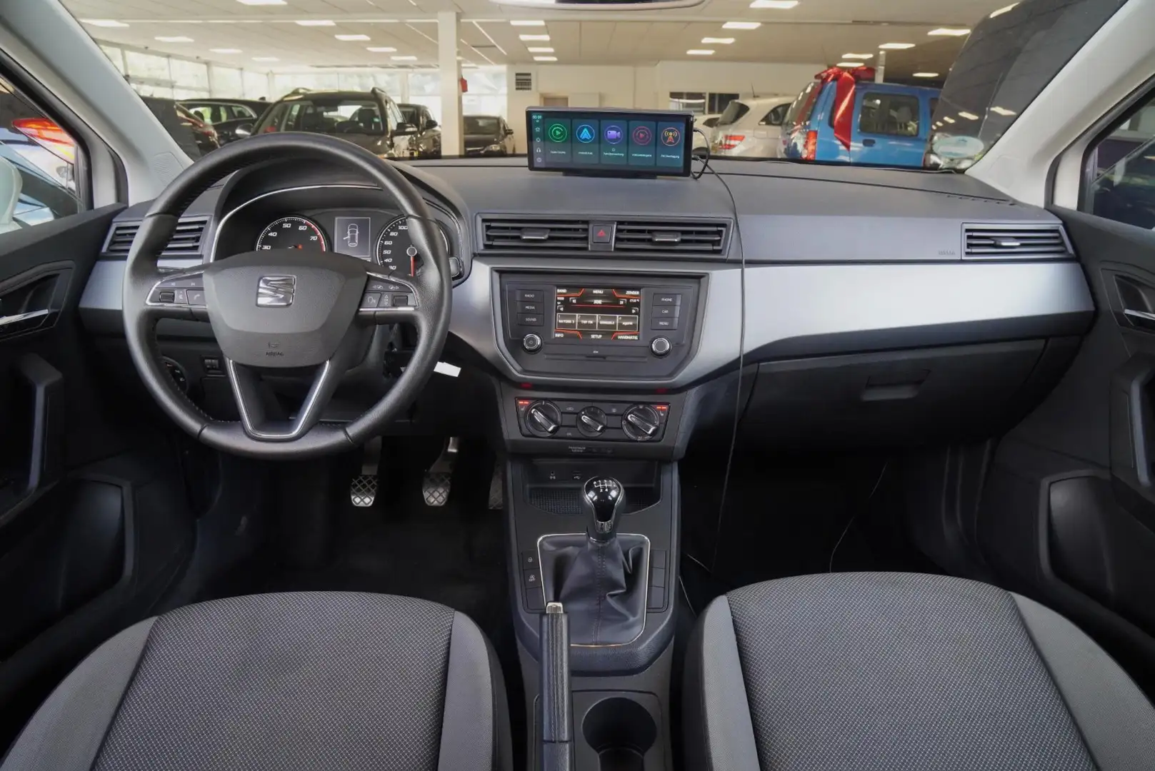 SEAT Ibiza 1.0 CARPLAY PDC STOELVERW. LED BLUETOOTH LM VELGEN Wit - 2
