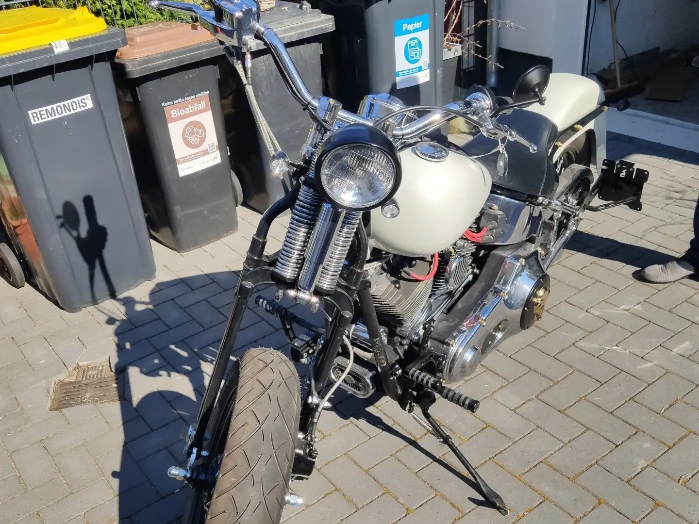 Harley-Davidson Heritage Springer Beyaz - 1