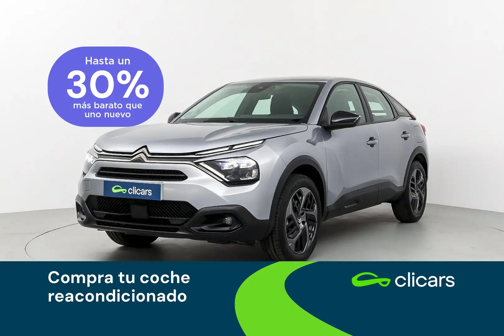 Citroen C4 1.2 PureTech Plus S&S EAT8 130 Plateado - 1