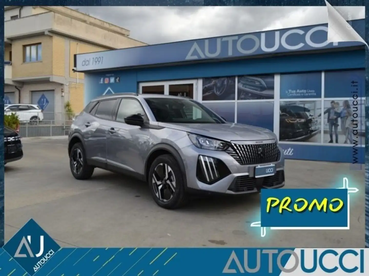 Peugeot 2008 PureTech 100 S&S Allure Carplay Navi Grau - 1