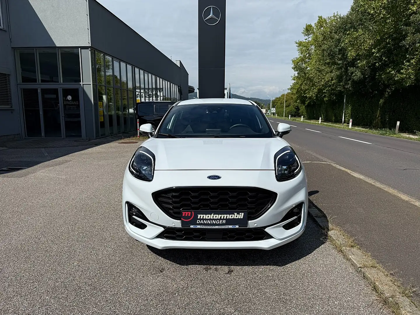 Ford Puma 1,0 EcoBoost Hybrid ST-Line X Aut. Blanc - 1
