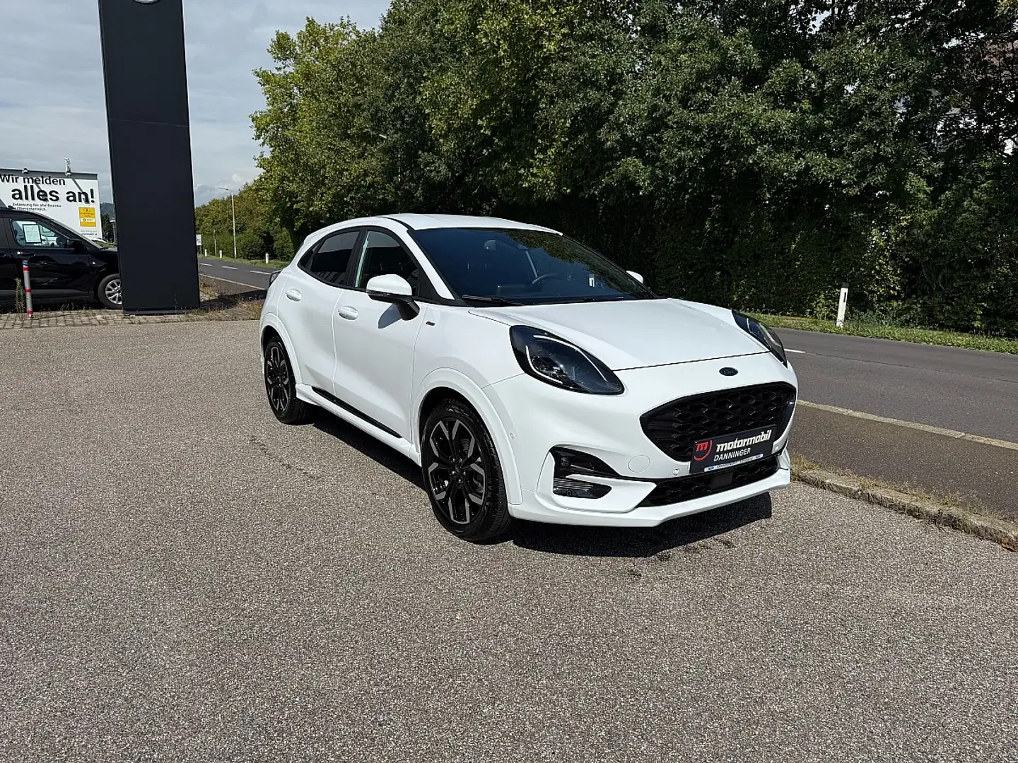 Ford Puma 1,0 EcoBoost Hybrid ST-Line X Aut. Blanc - 2