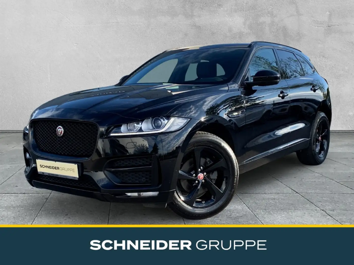 Jaguar F-Pace 20d R-SPORT AWD DAB+XENON+NAVI+NSW+LMF Noir - 1