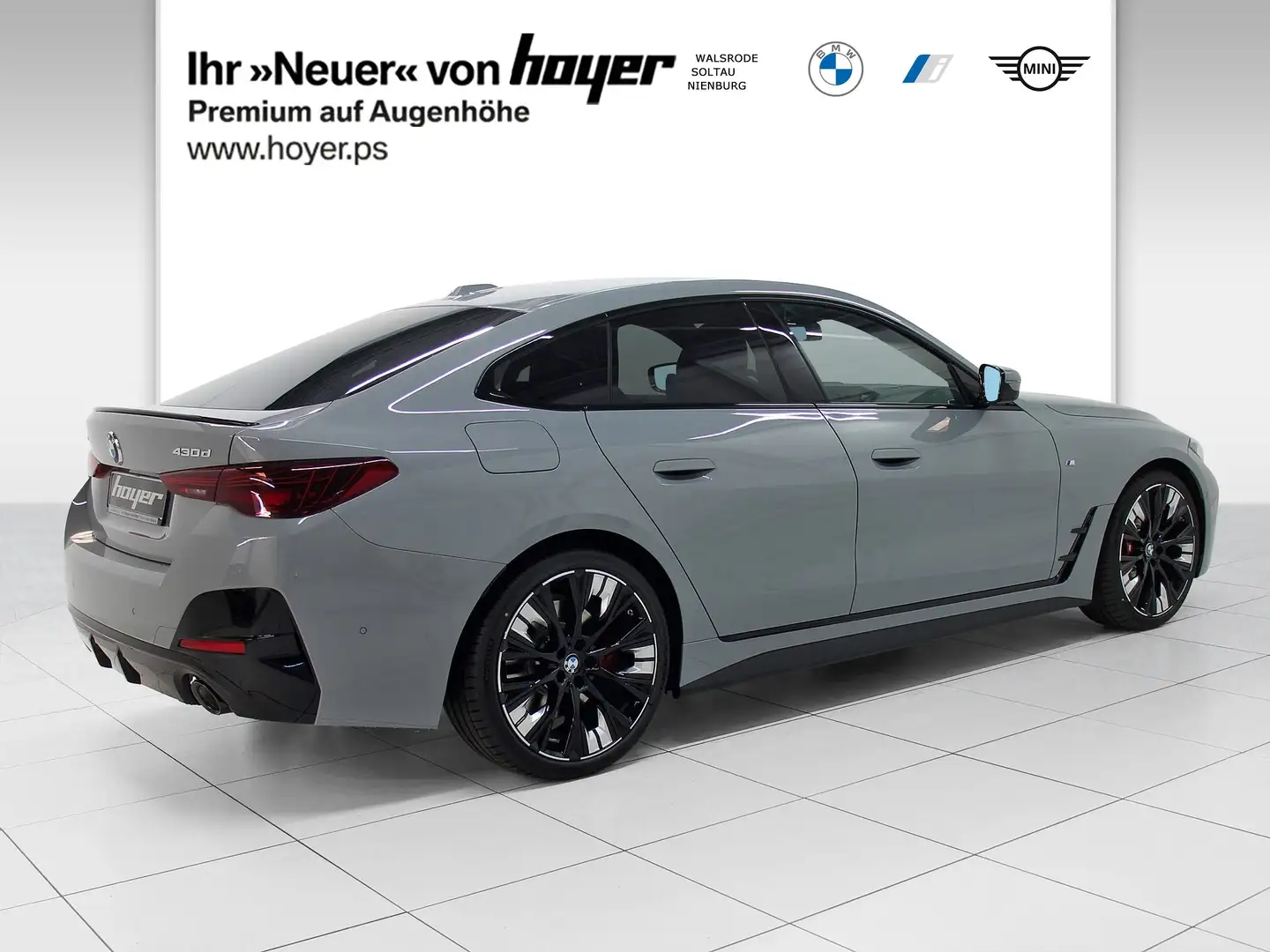 BMW 430 d xDrive Gran Coupe M Sportpaket AHK LED Grau - 2