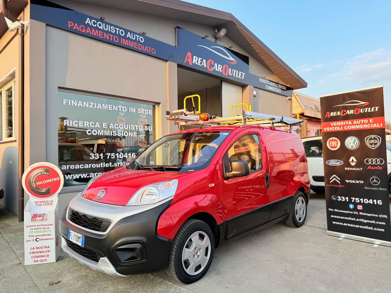 Fiat Fiorino 1.3mjt 95cv ADVENTURE*ALLESTITO*INVENTER-CASSETTI*KM 56.692*FULL OPTIONAL*TAGLIANDO PRE CONSEGNA*GARANZIA 12 MESI