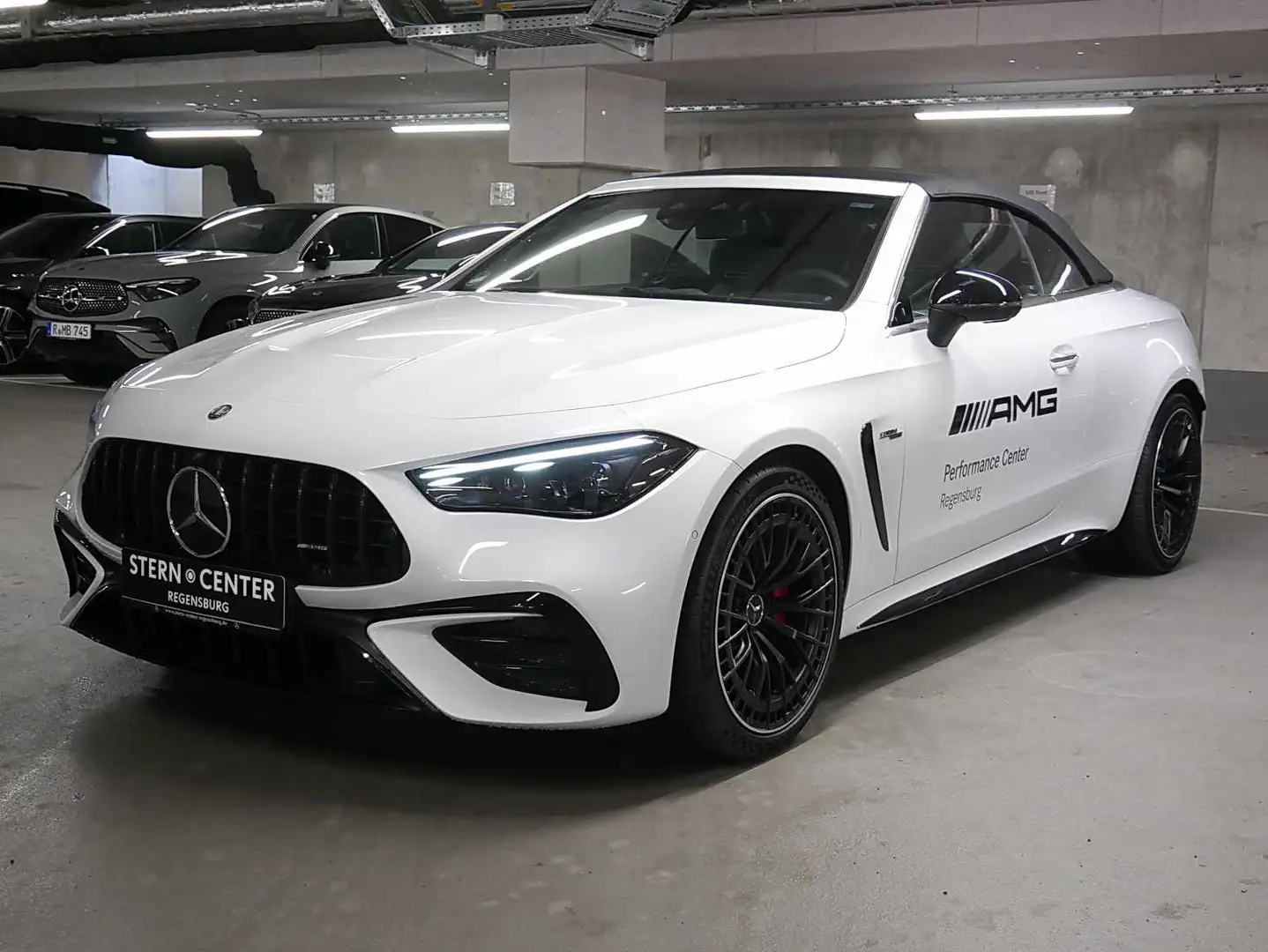 Mercedes-Benz CLE 53 AMG 4M+ Cabrio+NIGHT+AHK+DIST+HUD+STANDH. Blanc - 2