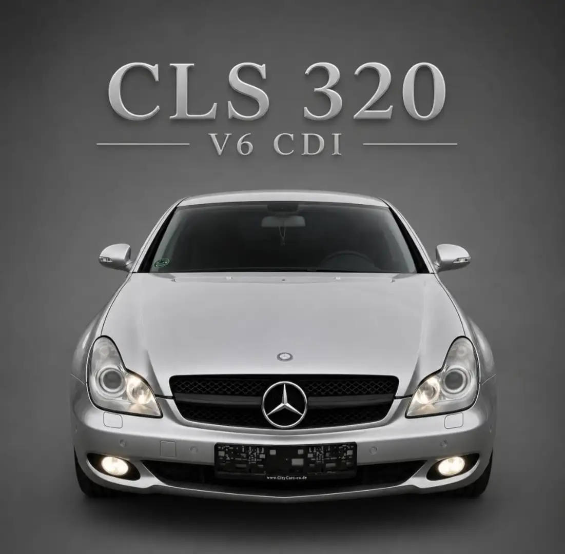 Mercedes-Benz CLS 320 CDI 7G-TRONIC - Fast Vollausstattung Silber - 1